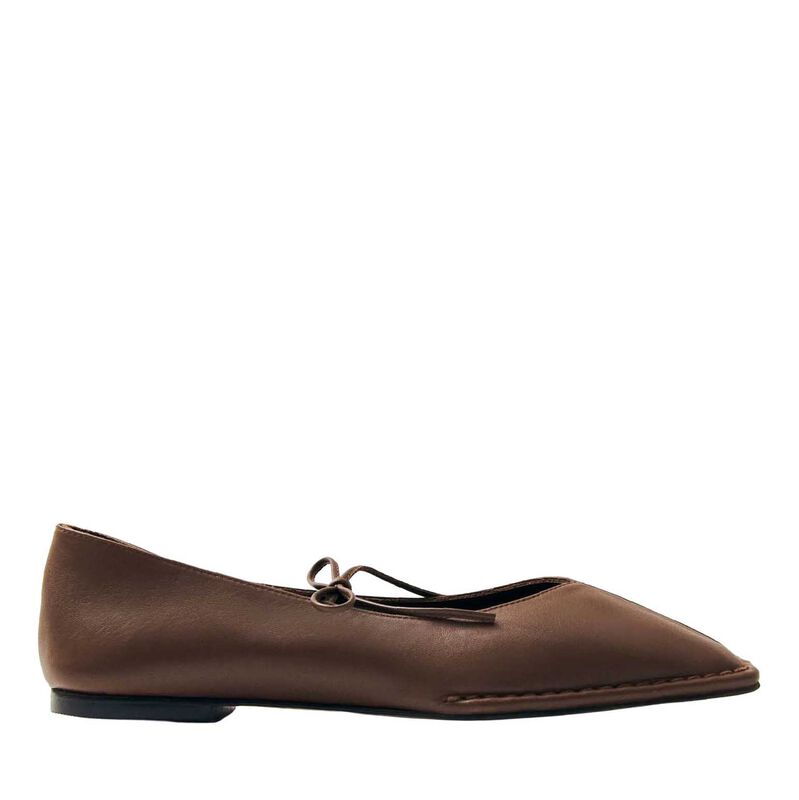 Alohas Sway Leather Ballet Flats image number 0